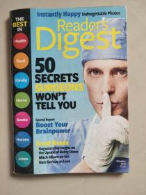 Reader's digest(2012.10) :  50 secrets surgeons won't tell you etc.....