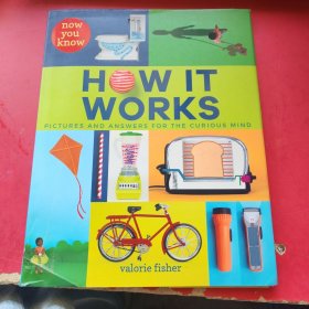 运作原理科普书 英文原版 Now You Know How It Works 英文版 儿童百科绘本 精装进口英语原版书籍