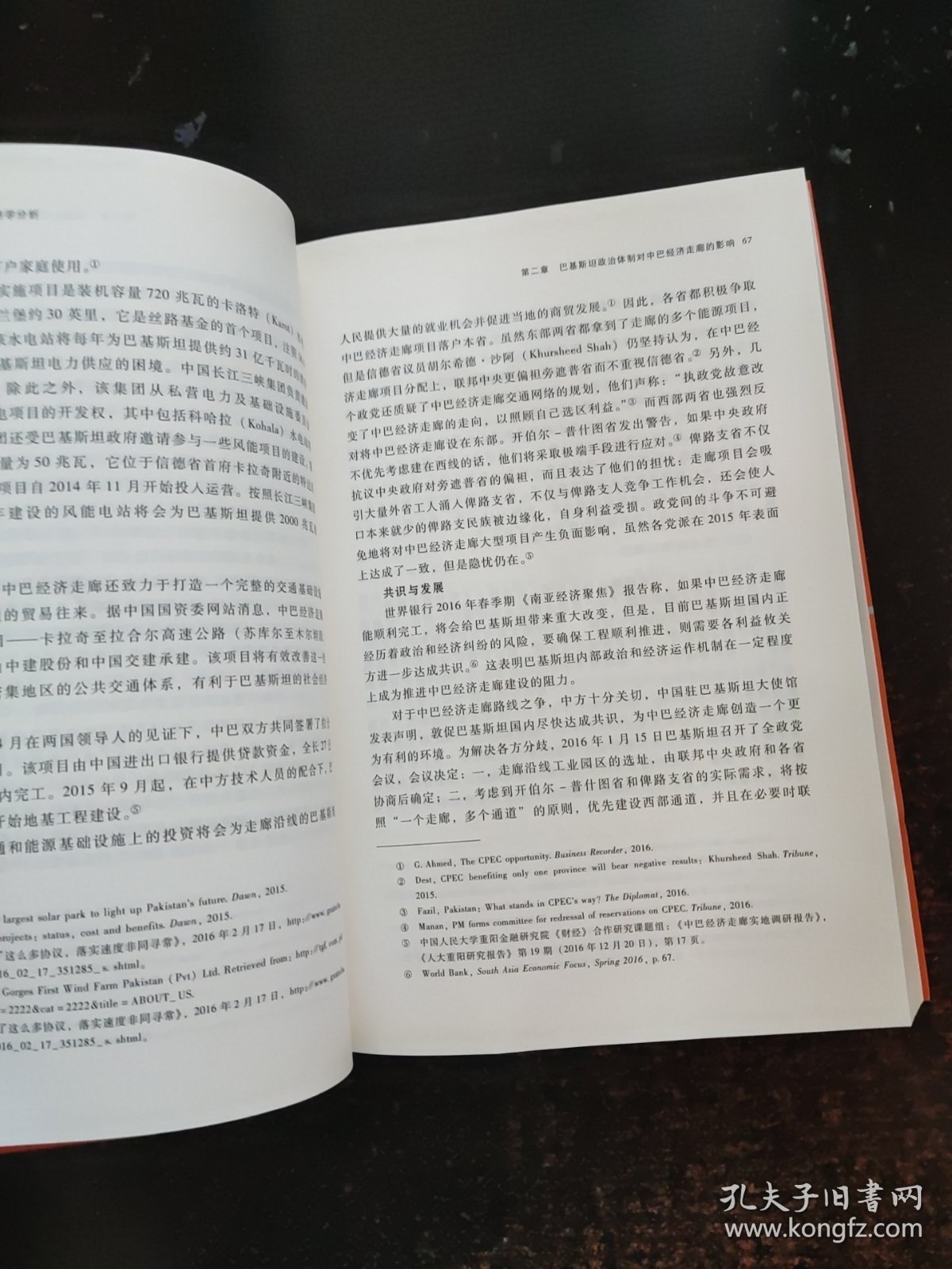 中巴经济走廊的政治经济学分析