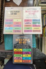 英文原版The Burns Mantle Theater Yearbook The Best Plays Of 1968-1972(伯恩斯蒂曼剧院年鉴)1968-1972年最佳剧本【完整的百老汇和非百老汇节目目录】