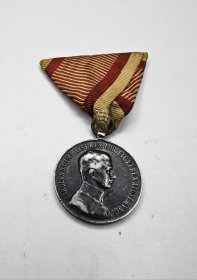 奥匈帝国银级勇敢奖章，银制卡尔版