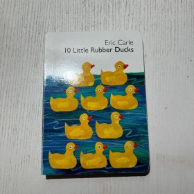 Little Rubber Ducks Board Book十只小橡皮鸭子(纸板书) 英文原版