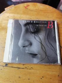 F2126  原版CD 拆封 Stevie B ‎– Love & Emotion 日