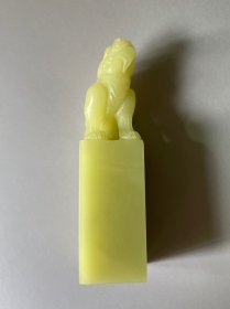 青田老矿封门青瑞兽钮章