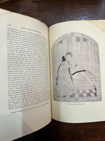《BOCCACCIO THE DECAMERON》（BONI AND LIVERIGHT 签名，精装毛边本，限印2000册，编号101，29X20CM，1925年）