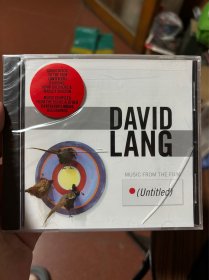 欧美版CD 电影原声 David LANG Music From The Film 未拆 盒裂 架3.1