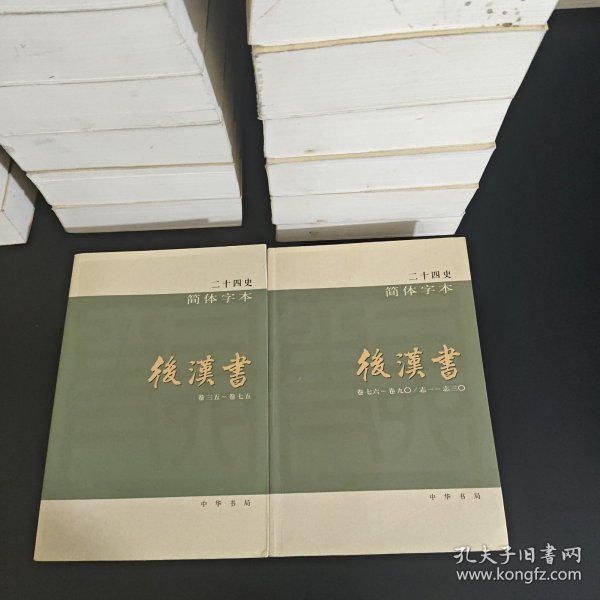 二十四史简体字本后汉书（8-9卷三五-卷七五，卷七六-卷九〇/志一-志三〇）