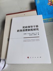 党政领导干部职务消费制度研究