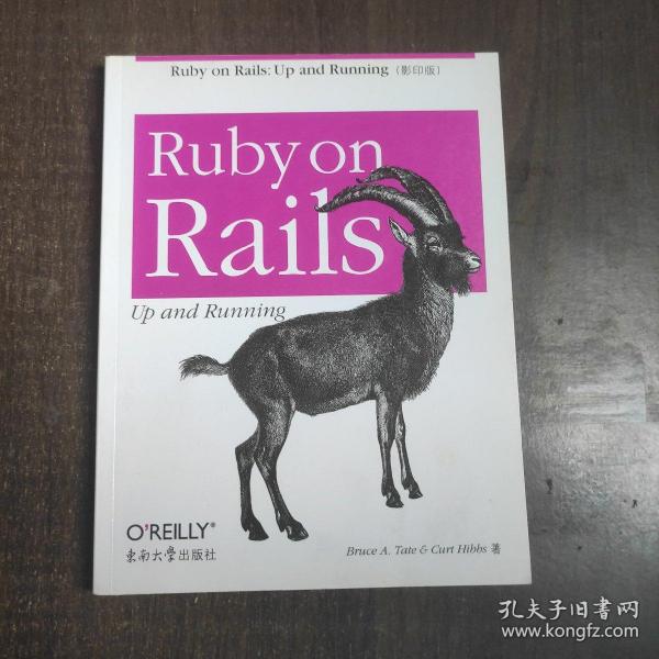 O'Reilly：Ruby on Rails（影印版）（英文版）