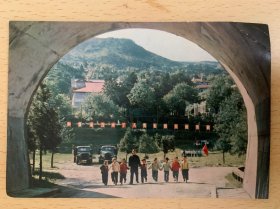 明信片：庐山日照峰广场