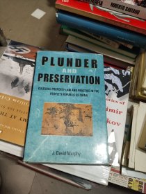 PLUNDER AND PRESERVATION（精装）小16开