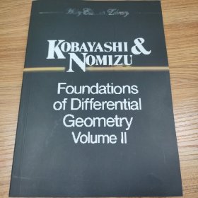 微分几何基础 II, foundations of differential geometry II, kobayashi & nomizu, .第二卷，