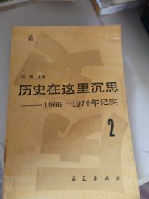 历史在这里沉思1-3：1966-1976年记实