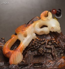 珍藏唐代和田玉猪龙