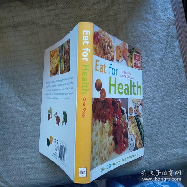 Eat for Health Gina Steer 外文版  实物拍图 现货 无勾画