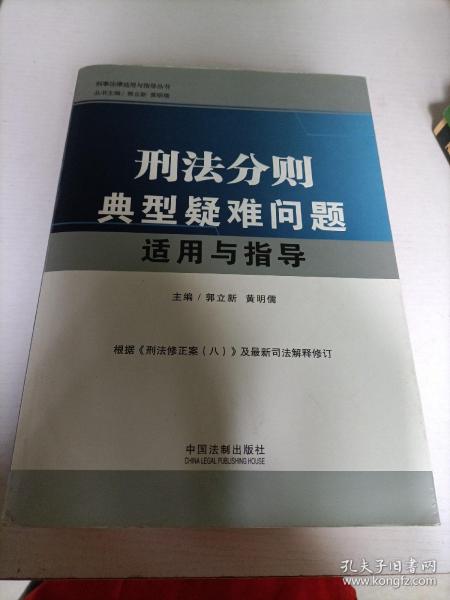 刑事法律适用与指导丛书：刑法分则典型疑难问题适用与指导