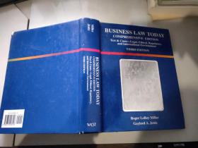 BUSINESS LAW TODAY(书名以图片为准)(有破损，看图)