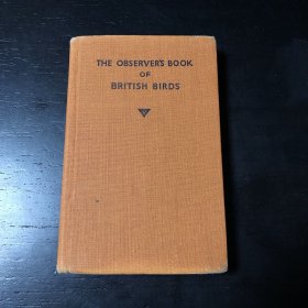 the observers book of british birds 英文原版 64小开本