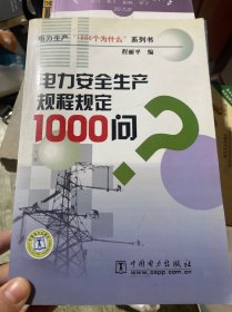 电力安全生产规程规定1000问