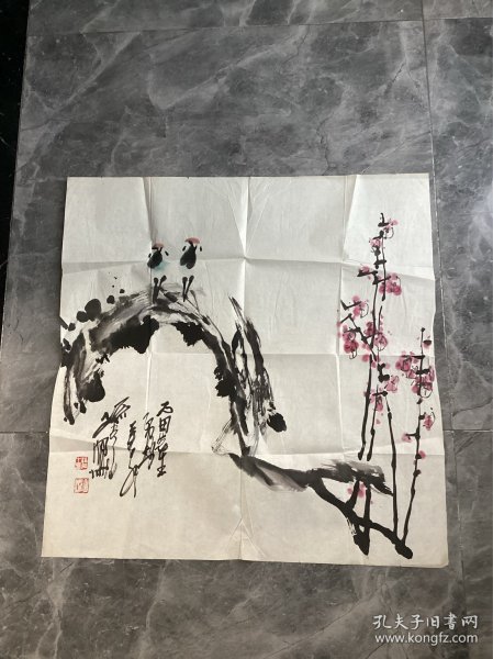 陕西著名画家孙光花鸟画作