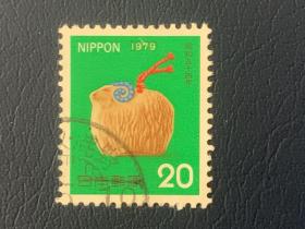 日本信销邮票   1979   年贺邮票 (要的多邮费可优惠)