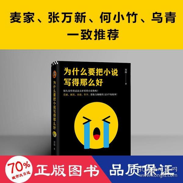 为什么要把小说写得那么好（荒诞、搞笑、诗意、哲学的123个短故事！）