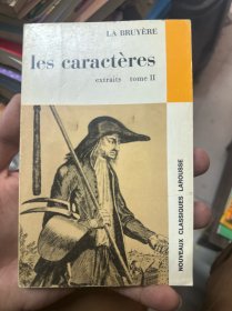 Ies caracteres extraits tome II 原版外文