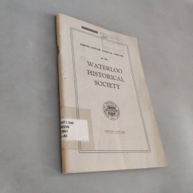 WATERLOO HSTORICAL SOCIETY