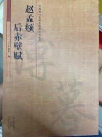 中国历代名碑名帖放大本系列：赵孟頫 后赤壁赋