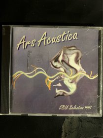 Ars Acustica，EBU selection 1991，kaija saariaho，alvin curran，charles amirkhanian等六位作曲家作品集，原版cd盘面完好