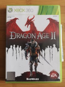 版本自辩 拆封 RPG Xbox360 游戏 1碟 DVD + 手册 龙腾世纪2 Dragon Age II 亚版英文