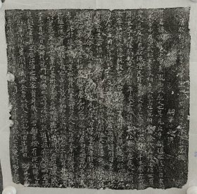 唐故杨府兵曹参军陇西县开国公先府君（李成质)墓志 尺寸35CM 志石年代久远，石花严重，但字迹并未损失太多。 李府君其先祖陇西成纪人，出身高贵，志文记载安禄山之变的历史时刻。