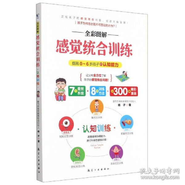 全彩图解感觉统合训练 0-6岁儿童的认知训练 家庭教育育儿百科男孩女孩多动症实用手册