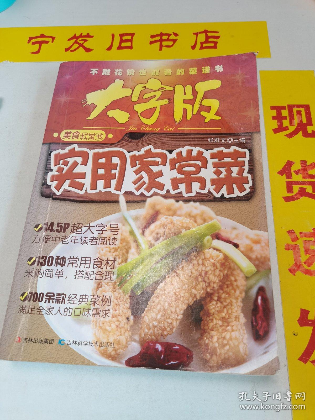 大字版美食红宝书：实用家常菜