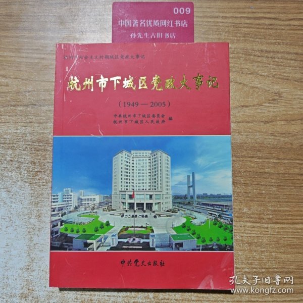 杭州市西湖区党政大事记