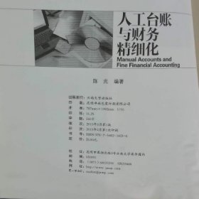 人工台账与财务精细化（下书脊轻微有伤）