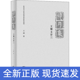 視月集 王輝文存 3