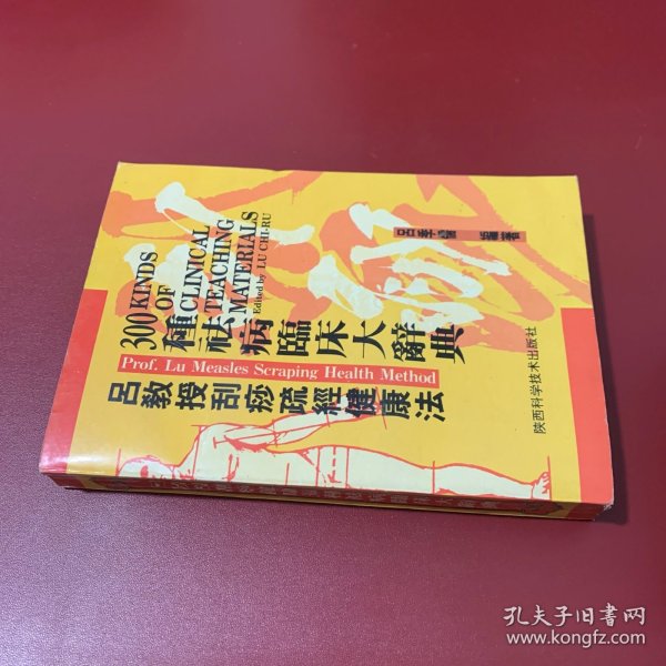 吕教授刮痧疏经健康法——300种祛病临床大辞典