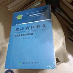 临床路径释义 风湿免疫性疾病分册 全新未开封16开