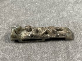 明代苍龙教子螭龙纹玉剑璏玉文带 标价为实价，喜欢的朋友直接拍下，顺丰包邮
