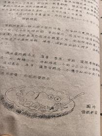 1965年油印版。广西区饮食服务公司冰机红案训练班教材。第三部分有关冷饮品生产过程。各类冷饮食品的制作方法。雪糕类。冰棍类及其他类，共有24页详细点请看图。一本书总共有88页。