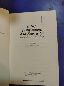 belief ,justificatication ,and knowledge