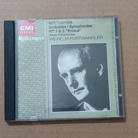 CD：BEETHOVEN SYMPHONIES 1&3 FURTWANGLER