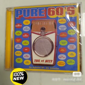 全新未拆塑封墨西哥版原版唱片pure 60's the #1 hits，可复制产品 ，售出非假不退。