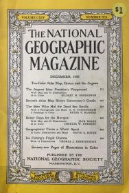 国家地理杂志1958年12月