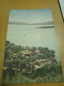 太湖，50年代彩色画片，敖恩洪摄，全六枚。缺封套！