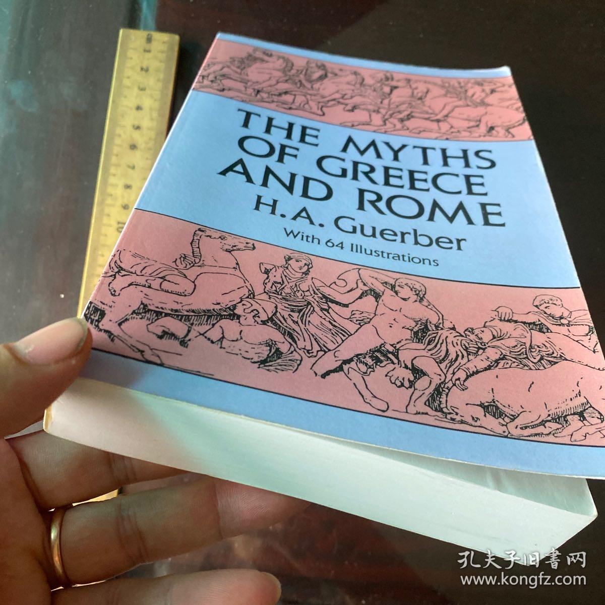 The myths of Greece and Rome the mythology Language culture society philosophy history 英文原版