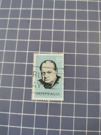澳大利亚邮票 丘吉尔（信销）