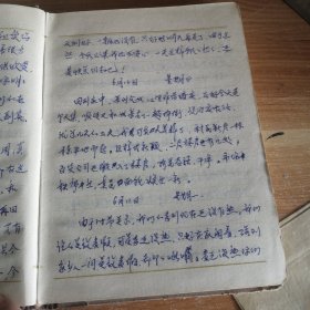 老笔记本 1984年6月7日至1985年8月23日一位女大学生的日记 36开纸面布脊精装一册