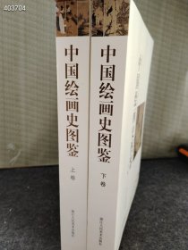 新书到货中国绘画史图鉴(上下) 浙江人民美术出版社 2014年01月 第1版 每本大约438页左右 两本售价238元包邮狗院